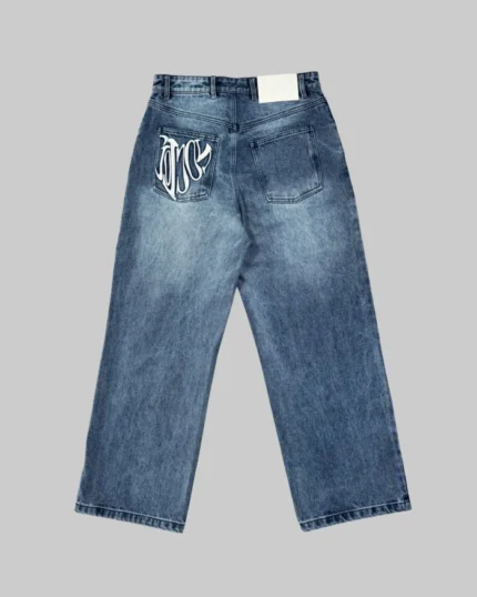 Noclout Jeans Bleu Délavé (4)