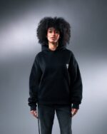 Noclout Sweat à Capuche Plus Foncé Noir (1)